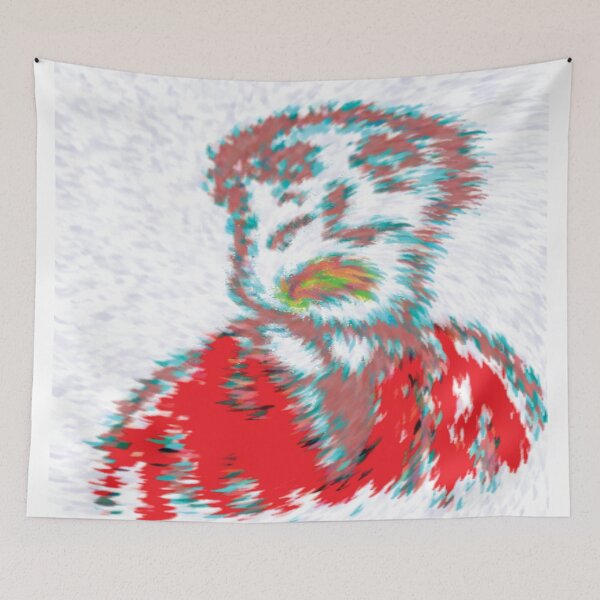 Item preview, Man in Red Coat In a Blizzard designed and sold by Stacey Lazarus.