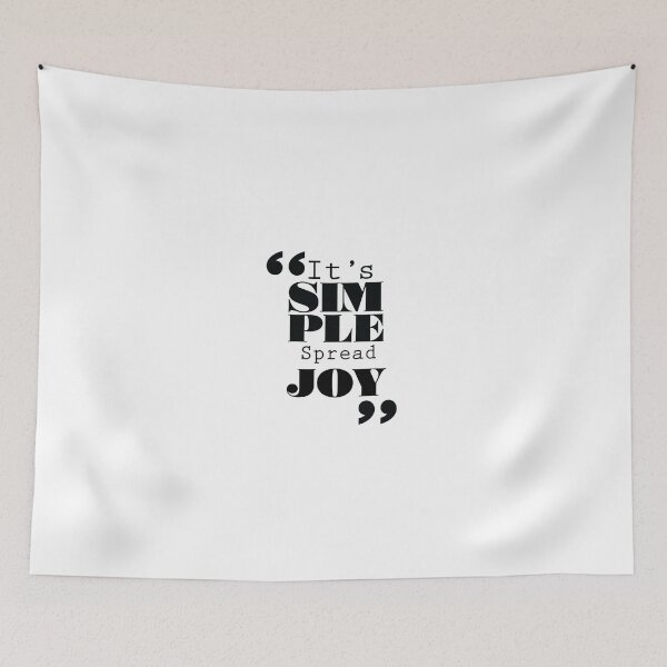Item preview, It's Simple: Spread Joy designed and sold by Forbidden Fig  Leaf.