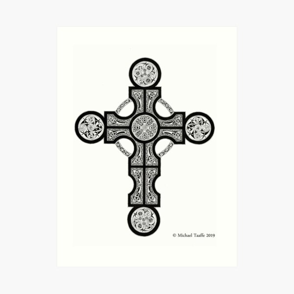 Celtic Cross Art Print