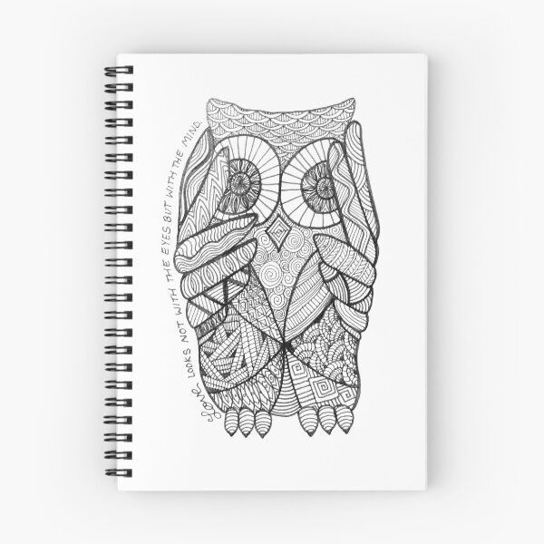 Item preview, Zentangle Owl designed and sold by Zen's Doodles.