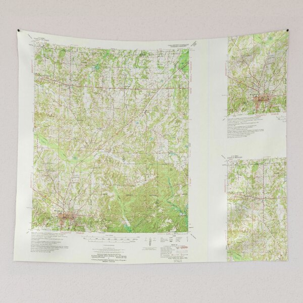 Item preview, USGS TOPO Map Mississippi MS Holly Springs 336927 1969 62500 designed and sold by WetdryvacRBO2.