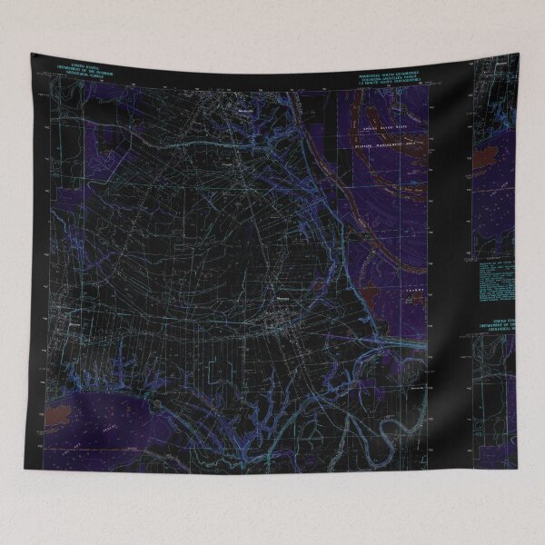 Item preview, USGS TOPO Map Louisiana LA Marksville South 332721 1982 24000 Inverted designed and sold by WetdryvacRB01.