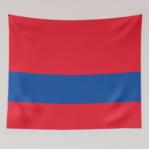 Item preview, Crystal Palace FC Red & Blue Hoop designed and sold by Sporting Colour.