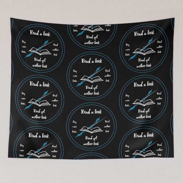 Item preview, Wall clock | read a book | bookrebels | reading | bookworm | alarm clock designed and sold by Bookrebels.