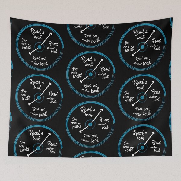 Item preview, Wall clock | read a book | bookrebels | reading | bookworm | alarm clock designed and sold by Bookrebels.