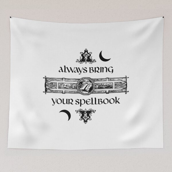 Item preview, Always Bring Your Spellbook designed and sold by Williambeuk.
