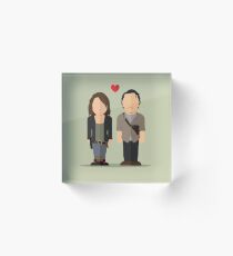 Glenn & Maggie TWD Acrylblock
