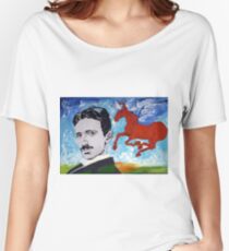 Tesla Knows Women's Relaxed Fit T-Shirt
