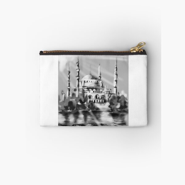 Item preview, Blue MOSQUE Black and white designed and sold by Julia Grammer-Begley.