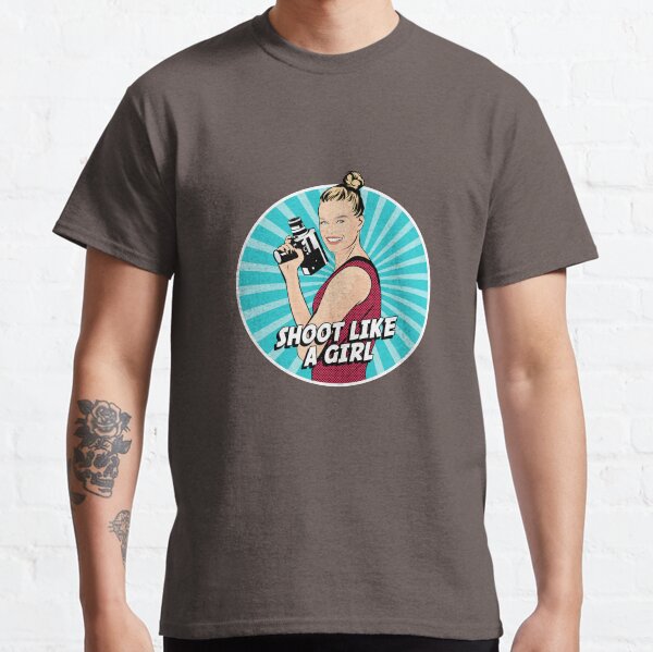 Shoot Like a Girl Filmmaker Classic T-Shirt