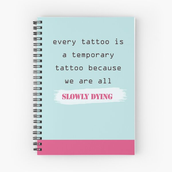 Item preview, Demotivational quotes: every tattoo is a temporary tattoo designed and sold by vixfx.