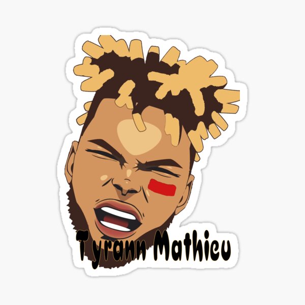 Tyrann Mathieu The Honey Badger Kansas City Chiefs Sticker for Sale by  MillerDesigns