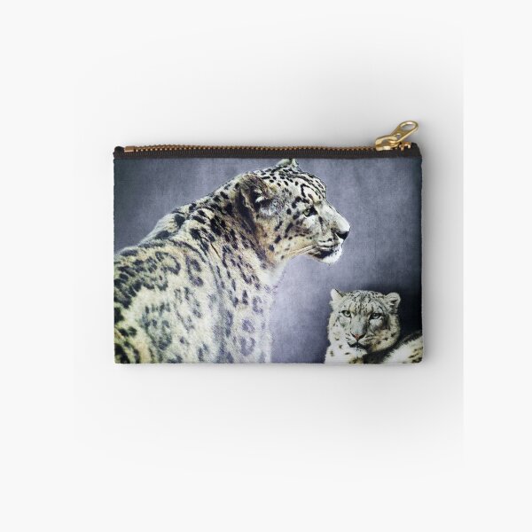 Item preview, snow leopard pair designed and sold by Trish Hart.