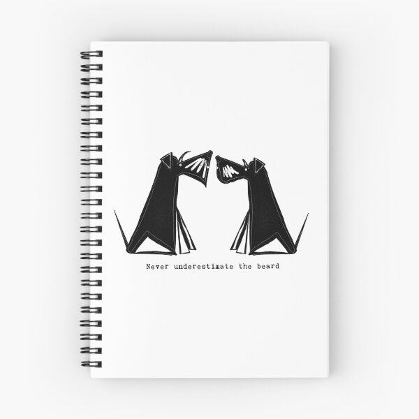 Item preview, Schnauzer bros - black and silver - Never Underestimate the Beard designed and sold by AnnabelArt.