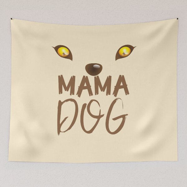 Item preview, MAMA DOG (with a matching Papa Dog and Baby Dog) designed and sold by jazzydevil.