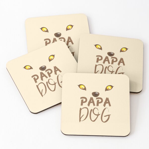 Item preview, PAPA DOG (with a matching Baby Dog and Mama Dog) designed and sold by jazzydevil.