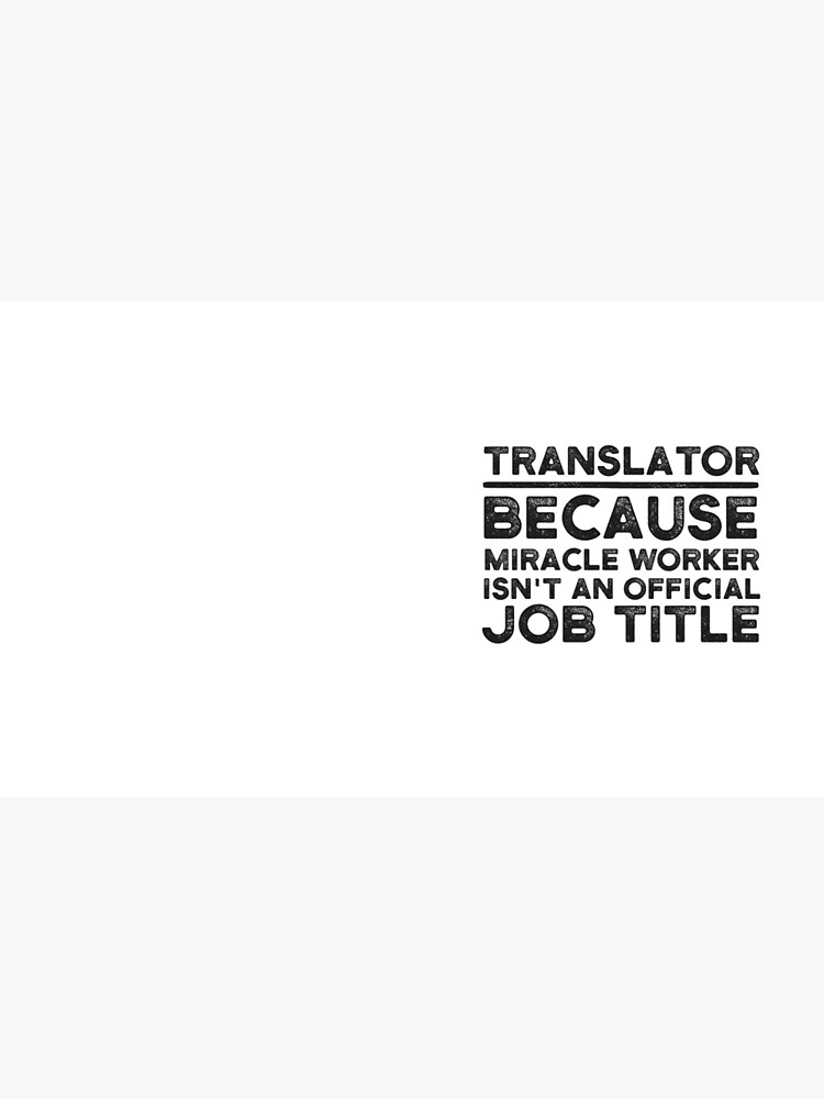 Traductor porque Miracle Worker no es un título oficial de trabajo de UneDesigns