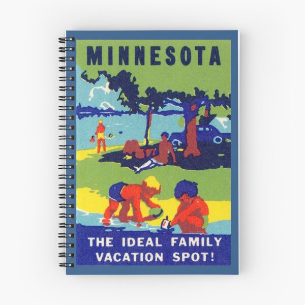 Item preview, 1940 Minnesota, Ideal Vacation Spot designed and sold by historicimage.