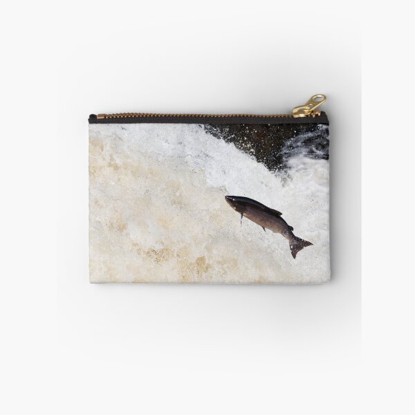 Item preview, Copy of Leaping wild atlantic salmon designed and sold by chanonry.