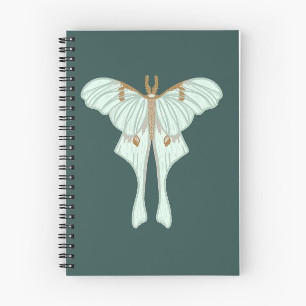 Item preview, Hand drawn Luna moth designed and sold by NewBranchStudio.