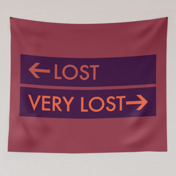 Item preview, LOST VERY LOST designed and sold by teetata.