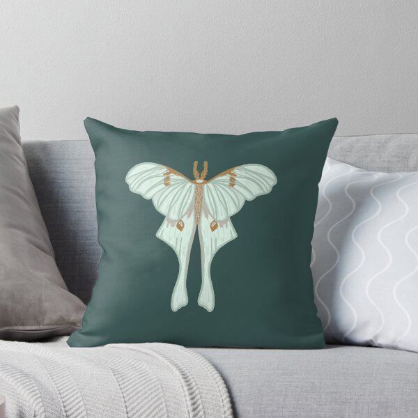 Item preview, Hand drawn Luna moth designed and sold by NewBranchStudio.