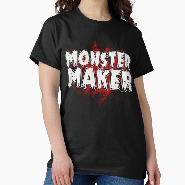 Item preview, Monster Maker - Black, White and Red designed and sold by Jen Dean.