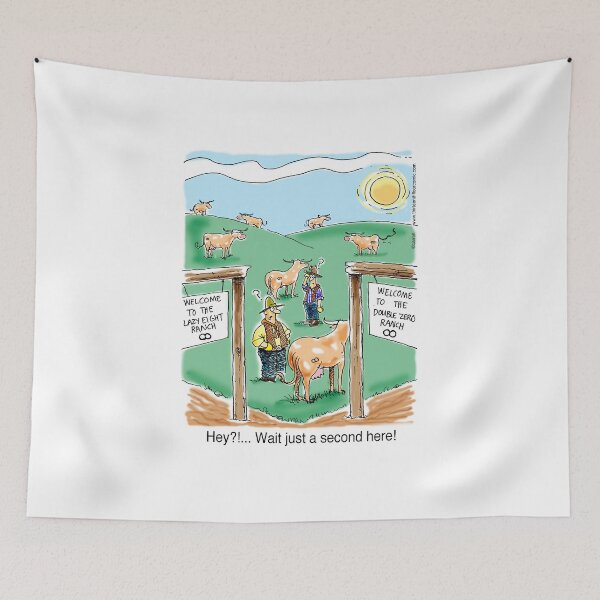Item preview, Double Zero & Lazy Eight Ranch - ranch hands confused. designed and sold by 13thfloorcomic.