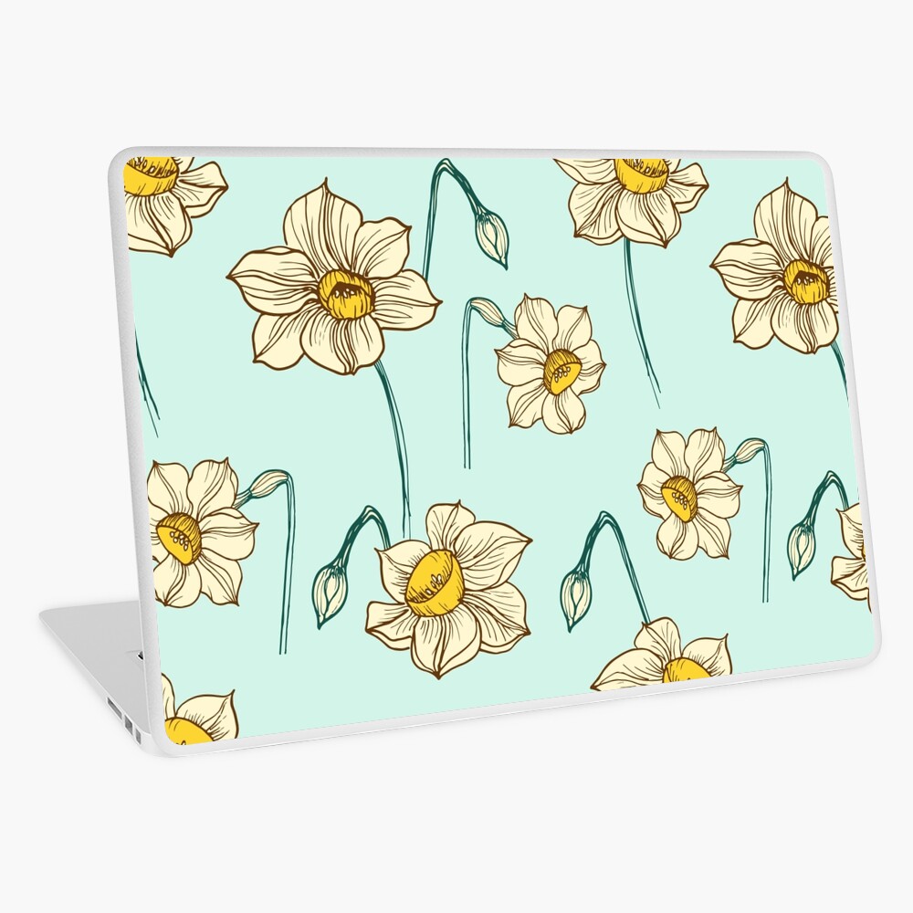 Spring Narcissus Laptop Skin
