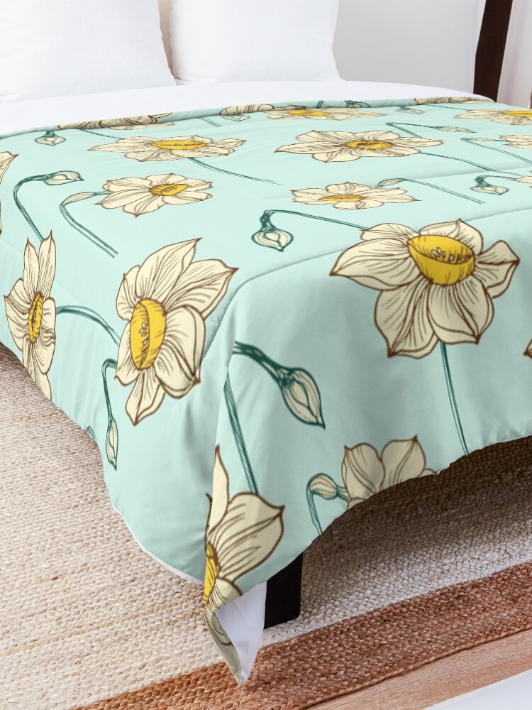 Alternate view of Spring Narcissus Comforter