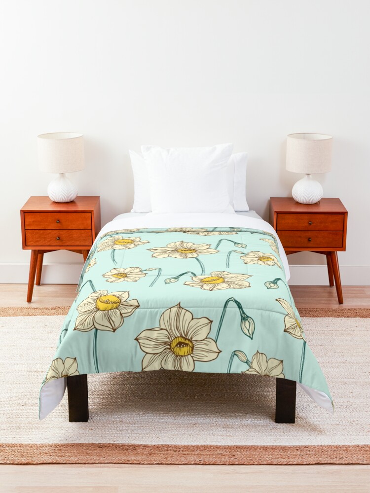 Alternate view of Spring Narcissus Comforter