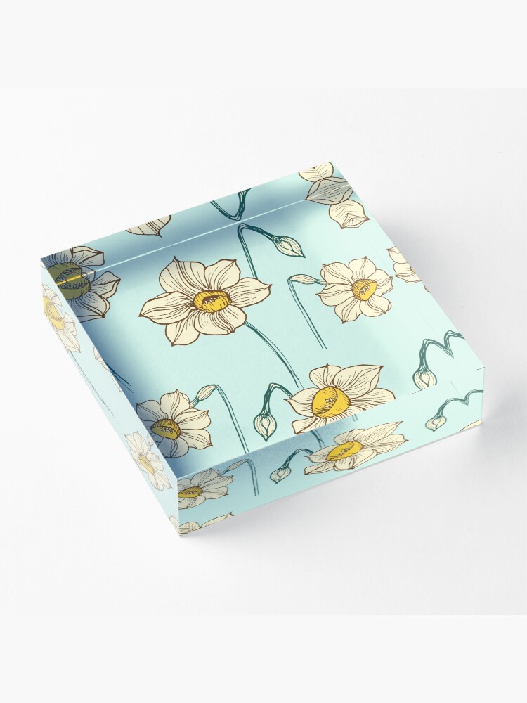 Alternate view of Spring Narcissus Acrylic Block