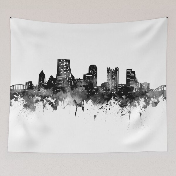 Item preview, pittsburgh skyline designed and sold by BekimART.