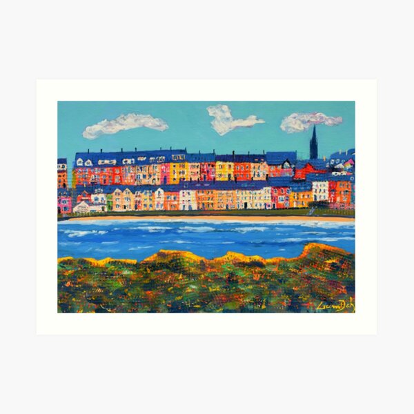 Three Clouds Over Portrush (County Antrim, Northern Ireland) Art Print