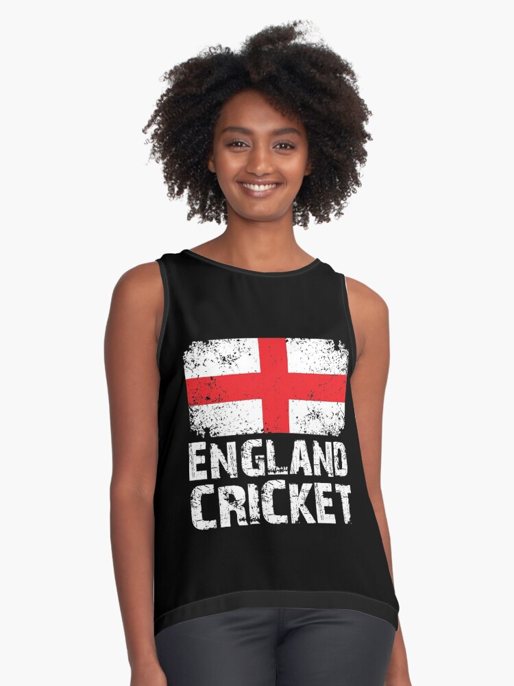 england cricket sleeveless top