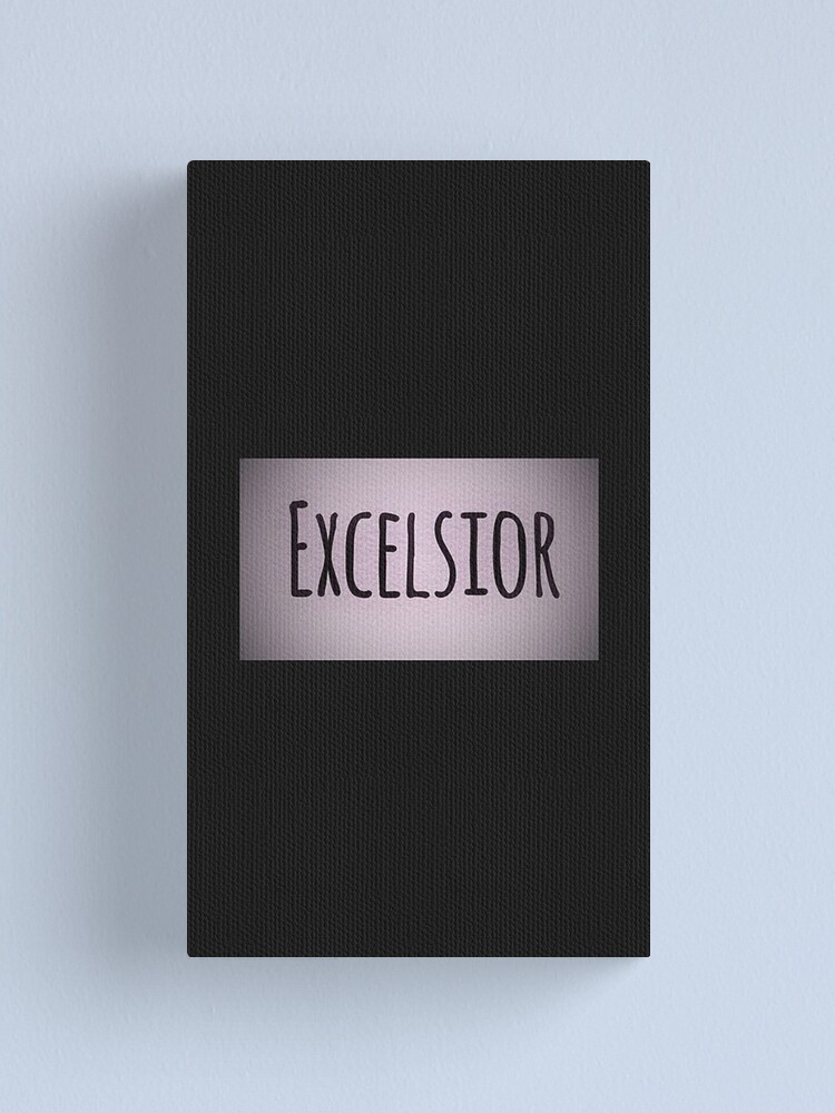 Excelsior Silver Linings Playbook Canvas Print By Koddes Redbubble