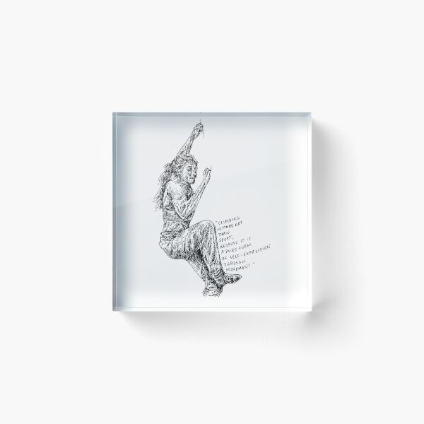 Item preview, Climbing is Art designed and sold by laurfuegel.
