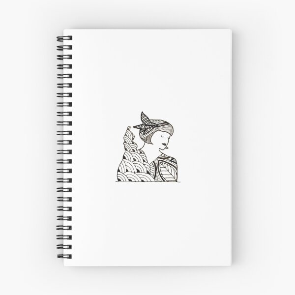 Item preview, Zentangle Lady Detective designed and sold by Zen's Doodles.