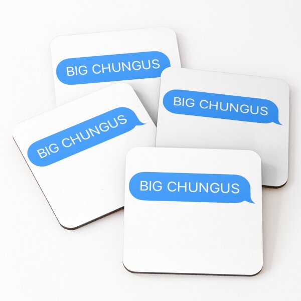 Item preview, BIG CHUNGUS Meme Imesssage designed and sold by RachelTintedRed.