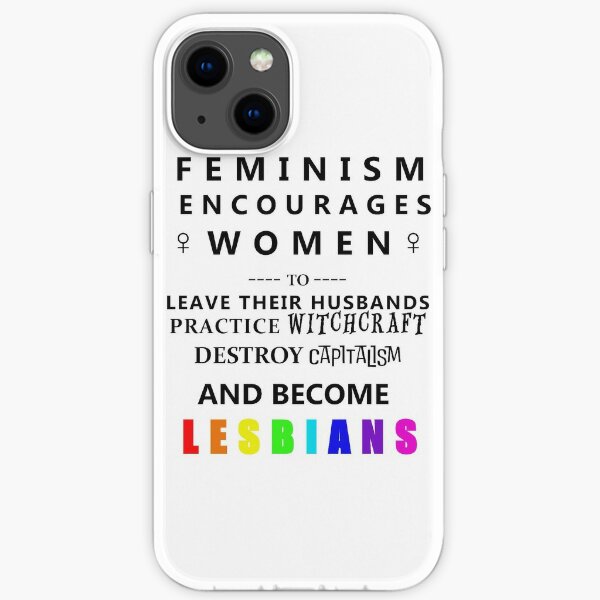 Feminism Encourages... iPhone Soft Case