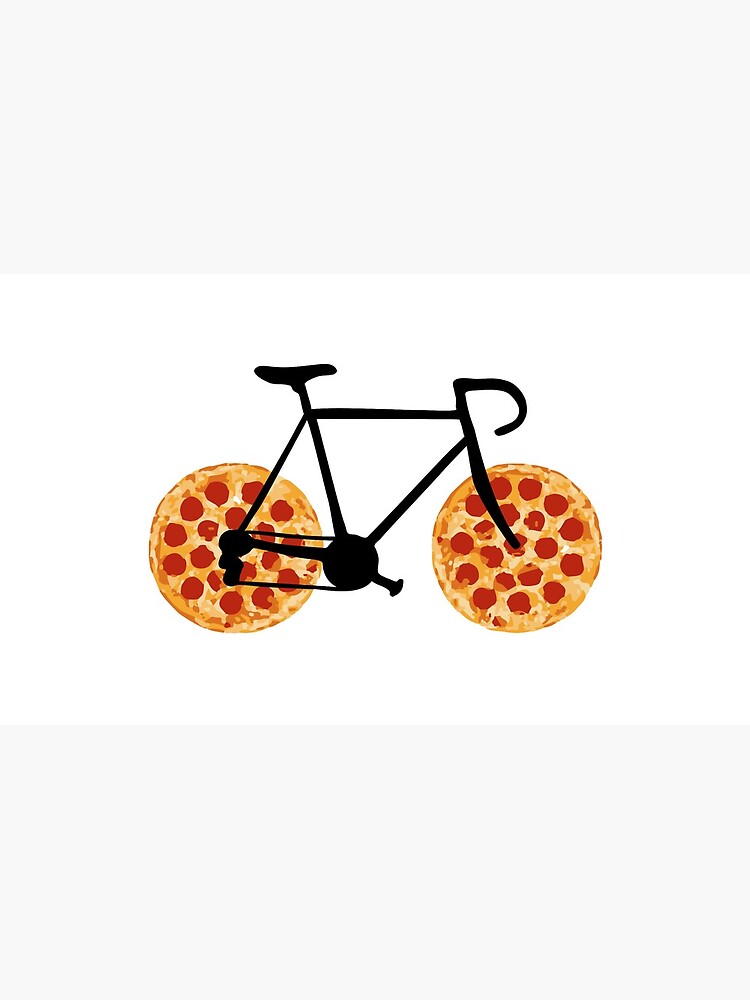 "Pizza Fahrrad" Tasse von dvdnds Redbubble