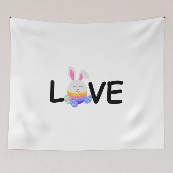 Item preview, Love Happy Easter Bunny Cute for Girls Boys Adults T Shirt designed and sold by hadleydesigns.