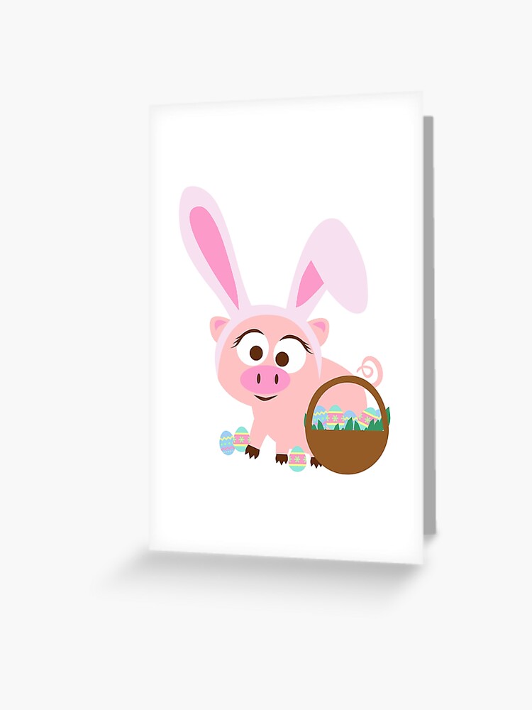 Pig Bunny Ear With Egg Easter Easter Day Shirt Pig Bunny Ear With Egg Easter Easter Day Shirt
