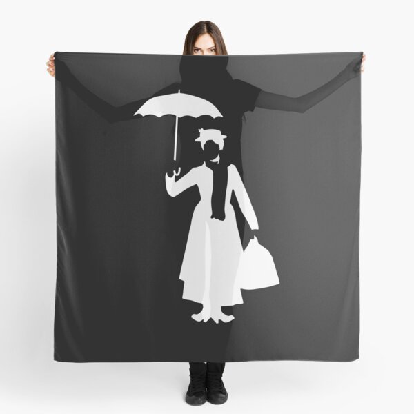 Item preview, Mary Poppins Silhouette - White designed and sold by ellipsedCo.