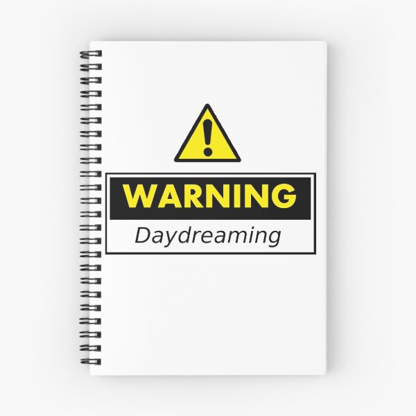 Item preview, WARNING! daydreaming designed and sold by KikkiKnox.