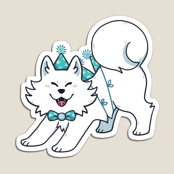 PARTY DOG 2019 Magnet
