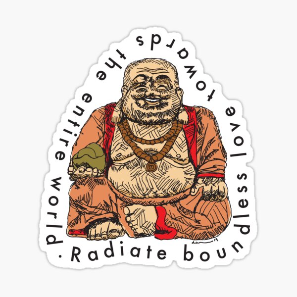 Radiate Boundless Love Sticker