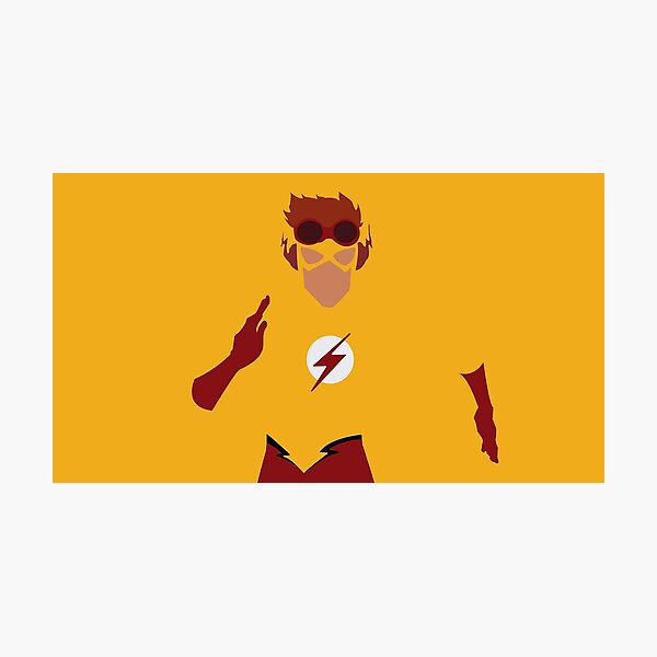 Wally West Minimalism Photographic Print