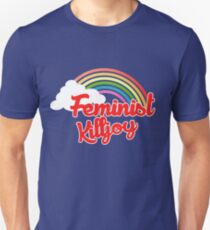 Feminist killjoy retro rainbow Unisex T-Shirt