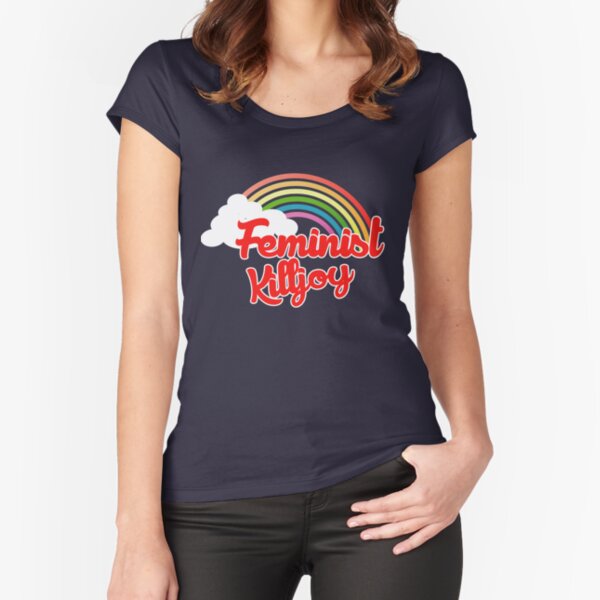 Item preview, Feminist killjoy retro rainbow designed and sold by Boog Monst .